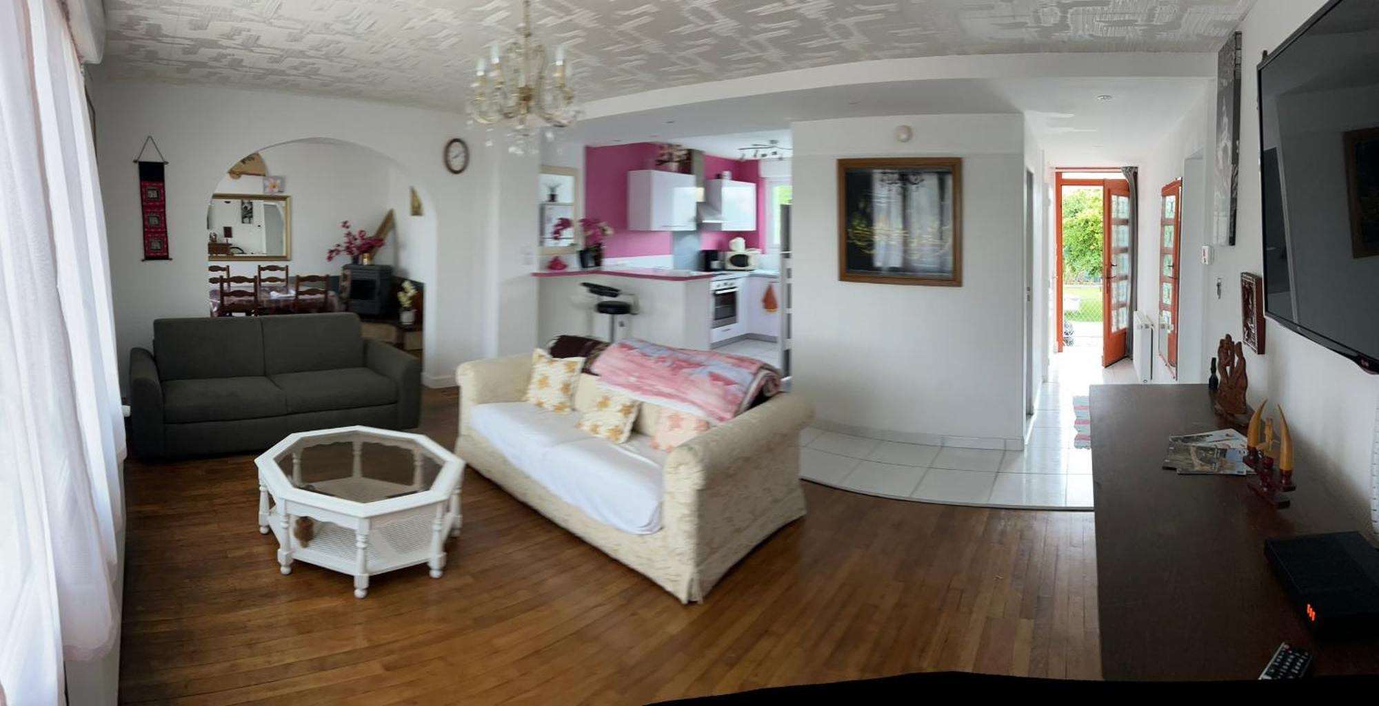5Min Futuroscope 80M2 - 3 Chambres - Parking Prive - Wifi - Jardin Шасней дю Пуату Екстериор снимка